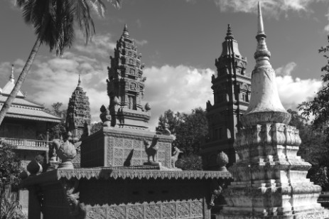 Wat Damnak, ehemalige Königsresidenz, heute ein lebendiges Kloster 